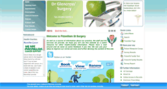 Desktop Screenshot of glencrosssurgery.nhs.uk